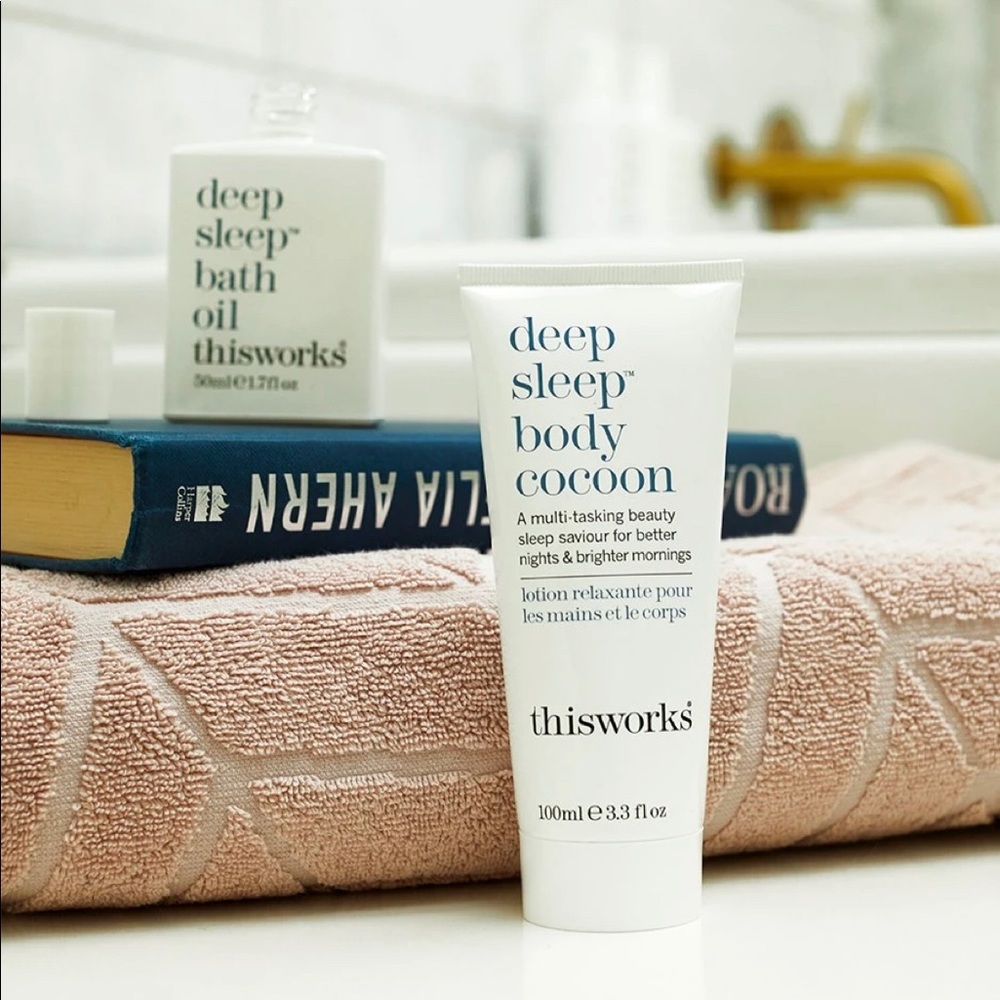 New: thisworks* Deep sleep body cocoon